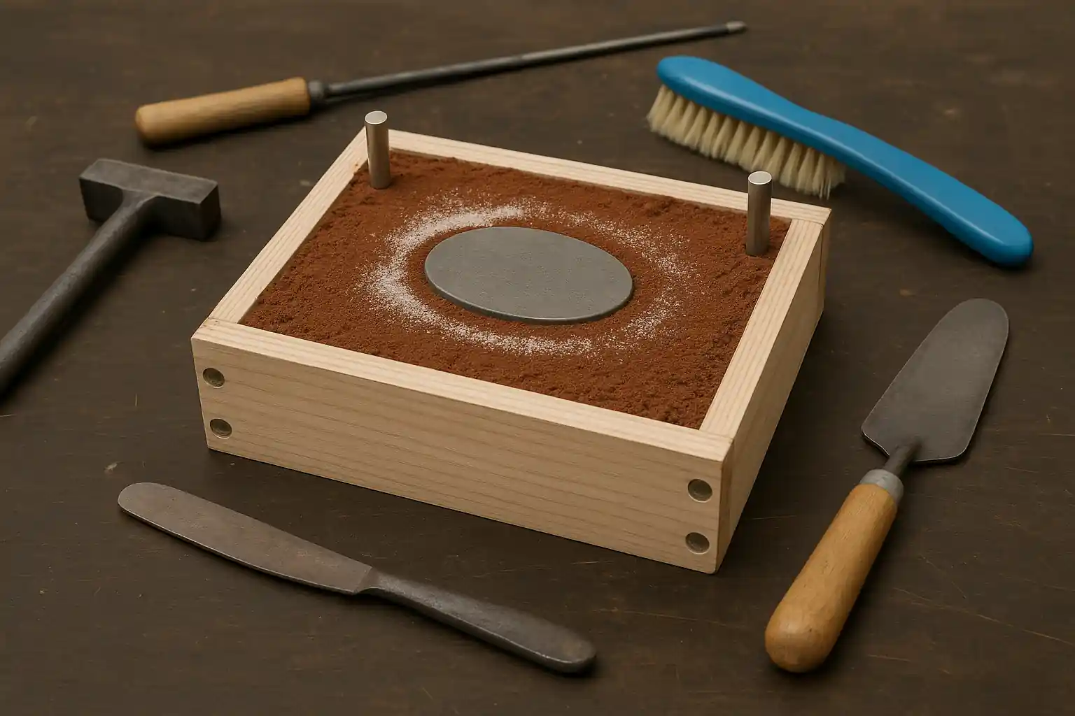 How to Make a Sand Cast Mold