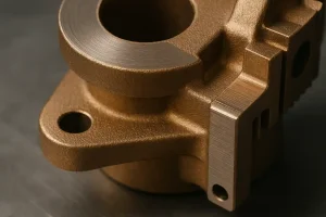 Fundição maquinada em bronze
