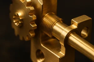 Precision Bronze Gear Mechanism