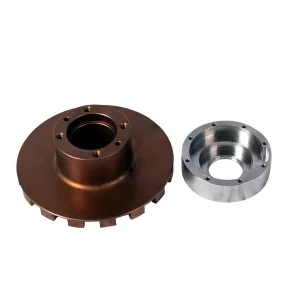 Medium carbon steel industrial components showing typical machined and cast part forms