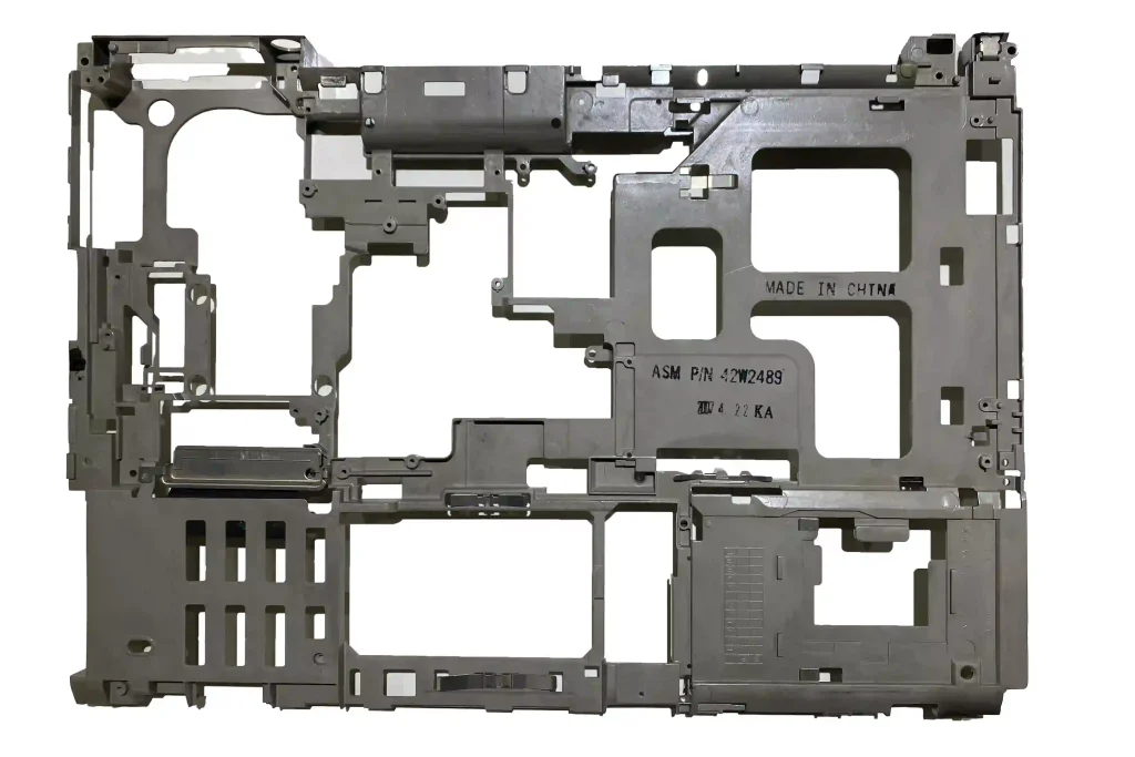 Aluminum die cast frame with multiple openings and mounting points
